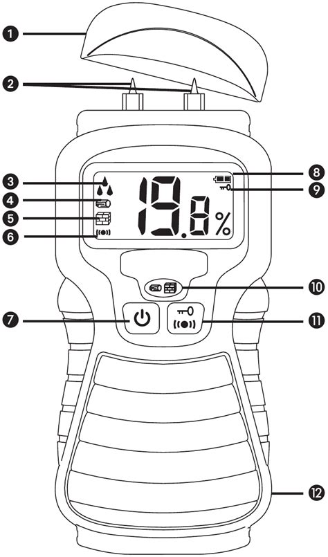 brennenstuhl feuchtigkeitsmessgerät anleitung|brennenstuhl md user manual.